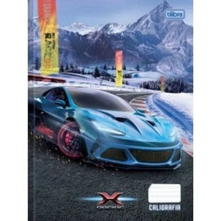 Caderno-De-Caligrafia-X-Racing-40-Folhas-