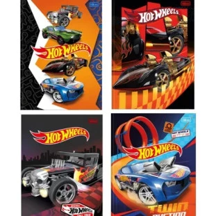 Caderno-De-Caligrafia-Hotwheels-Brochura-40-Folhas-