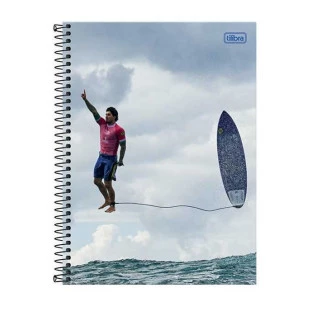 Caderno-Gabriel-Medina-10-Materias-Universitario-160-Folhas