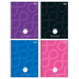 Caderno-Universitario-Pauta-Ampliada-1-Materia-80-Folhas