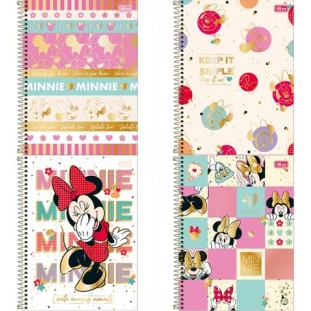 caderno-universitario-12-materias-192-folhas-Minnie