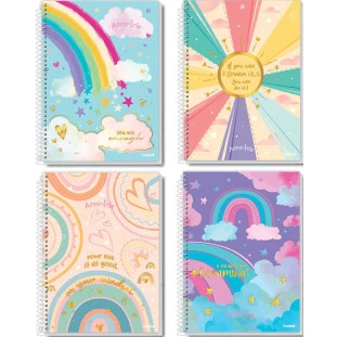 Caderno-Universitario-10-Materias--Arco-iris