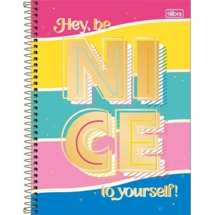 Caderno-Universitario-10-Materias-Be-Nice-160fls