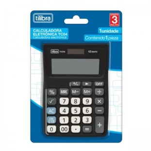 Calculadora-Tilibra-TC04-Preta