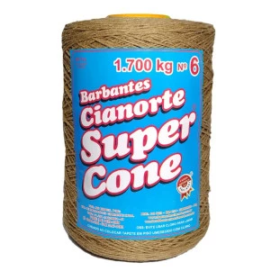 Barbante-Suoer-Cone-N.6-Castanho