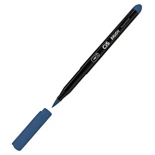 Marcador-Brush-Azul-Cobalto-Aquarelavel