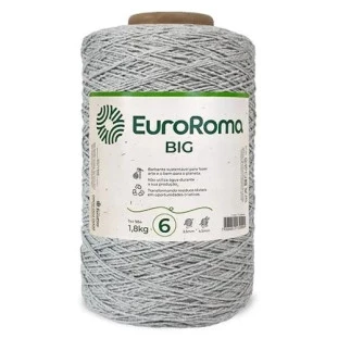 Barbante-Euroroma-4/6-1.800Kg-1.830M-Cinza