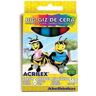 Giz-De-Cera-Big-C/6-Unidades