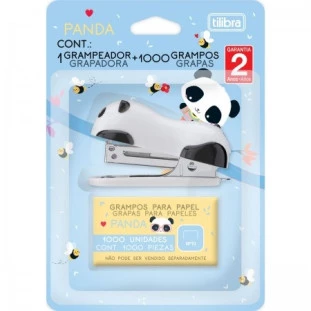 Grampeador-Panda-Tilibra-12Folhas-com-1000-Grampos