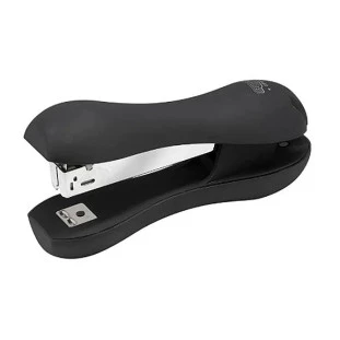 Grampeador-Emborrachado-Preto-13,3cm-P/20-Folhas