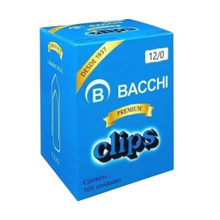 Clips-12/0-Bacchi-105-Unidades-Galvanizado