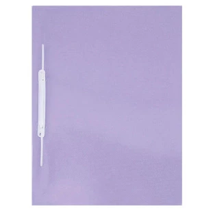 Pasta-C/Grampo-Trilho-Plastica-Lilas