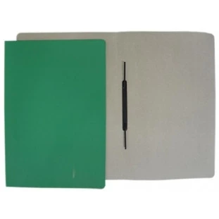 Pasta-C/Grampo-Trilho-Papelao-Verde