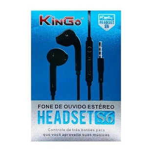 Fone-de-Ouvido-Kingo-S6-P/Celular