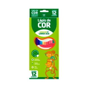 Lapis-De-Cor-12-Cores-Leo&Leo-Resina-Sextavado-Flex-Ecologico
