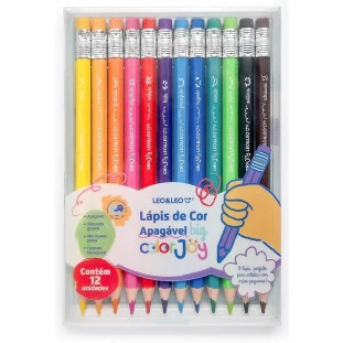 Lapis-de-Cor-Apagavel-Big-C/12-Cores