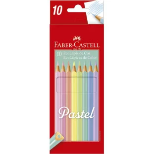 Lapis-de-cor-10-Cores-Faber-Castell