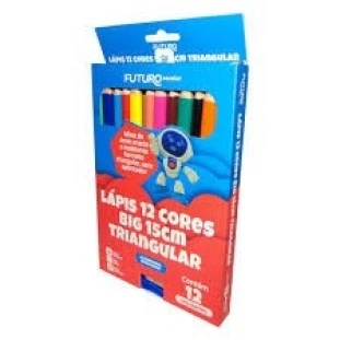Lapis-de-Cor-Futuro-12-Cores-Big-125CM-Triang-com-Apontador