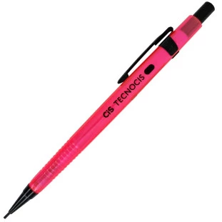 Lapiseira-0.7-Tecnocis-Rosa-Neon-