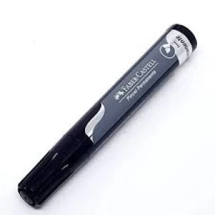 Pincel-Marcador-Permanente-Preto-Faber-Castell-Ponta-5-Milimetros