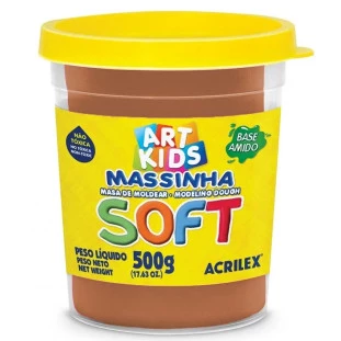 Massa-De-Modelar-Soft-500g-Chocolate-