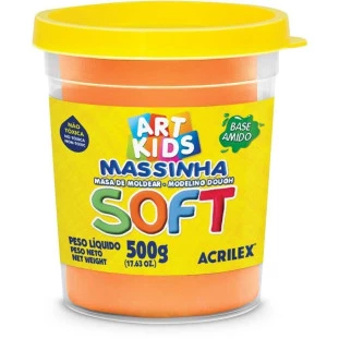Massa-De-Modelar-Soft-500g-Laranja-