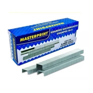 Grampo-26/6-MasterPrint-C/5000-Unidades-Galvanizado