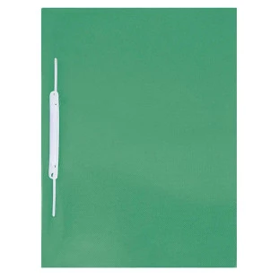 Pasta-C/Grampo-Trilho-Plastica-Verde