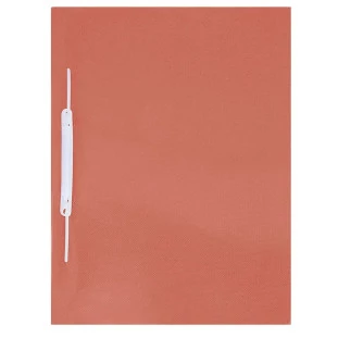 Pasta-C/Grampo-Trilho-Plastica-Vermelho