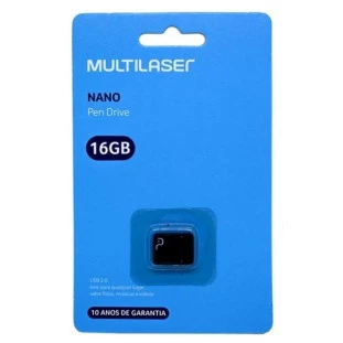 Pendrive-Nano-16Gb-Preto-Multilaser