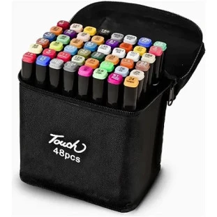 MARCADOR-ARTISTICO-TOUCH-SWEET-C/48-CORES-