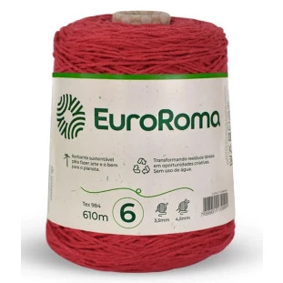 Barbante-Euroroma-Vermelho-4/6-600g-610m