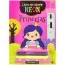 Livro-De-Colorir-Canetinha-Neon-Brasileitura-Temas:Princesas