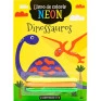 Livro-De-Colorir-Canetinha-Neon-Brasileitura-Temas:Dinossauros