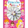 Livro-para-colorir-com-giz-de-cera-Animais:Princesa