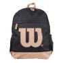 Mochila-Esportiva-Wilson-Preta-e-Marrom