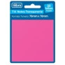 Bloco-Adesivo-Tilibra-Tili-Notes-76X76MM-Transparente-Rosa