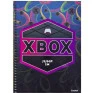 caderno-universitario-16-materias-256-folhas-X-Box-