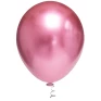 Balao-Platino-Redondo-09-Rosa-C/25-Unidades
