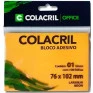 Bloco-Adesivo-Colario-Neon-Laranja-76X102MM-100F