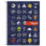 Caderno-Universitario-10-Materias-Hype-160-Fls