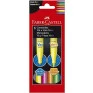 Canetinha-Faber-Castell-Vai-e-Vem-Neon-6-Cores