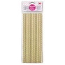Canudo-De-Papel-C/12-Unidades-Ouro-Chevron