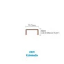 Grampo-26/6-Bacchi-C/1000-Un-Cobreado-