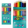 Lapis-de-Cor-Multicolor-36/24/12-cores---Faber-Castell-Quantidade:12-+-2-cores
