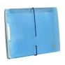 Pasta-Sanfonada-Plastica-Duplicata-C/12-Divisorias-Azul