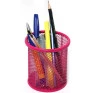 Porta-Caneta-506-Redondo-Metal-Pink