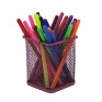 Porta-Caneta-505-Quadrado-Metal-Pink