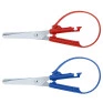 Tesoura-Ergonomica-em-Formato-de-Arco-Faber-Castell