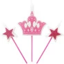 Vela-Topo-De-Bolo-Coroa-Rosa-C/3